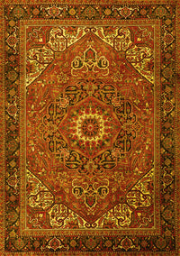 Persian Yellow Traditional Rug, tr2288yw