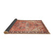 Sideview of Traditional Red Persian Rug, tr2289