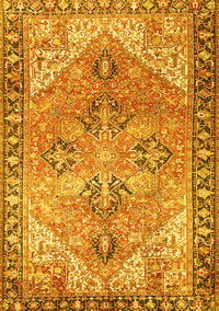 Persian Yellow Traditional Rug, tr2289yw