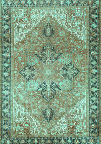 Persian Turquoise Traditional Rug, tr2289turq