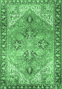 Persian Emerald Green Traditional Rug, tr2289emgrn