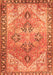 Persian Orange Traditional Rug, tr2289org