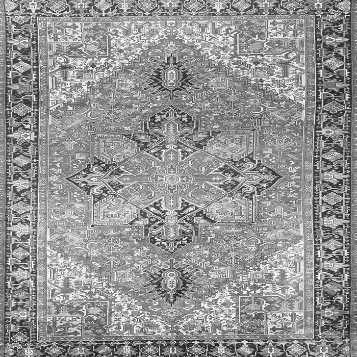 Serging Thickness of Persian Gray Traditional Rug, tr2289gry
