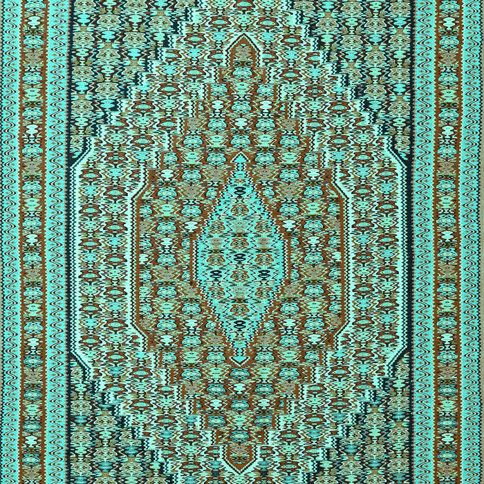 Southwestern Turquoise Country Rug, tr228turq