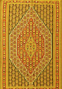 Southwestern Yellow Country Rug, tr228yw