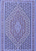 Southwestern Blue Country Rug, tr228blu