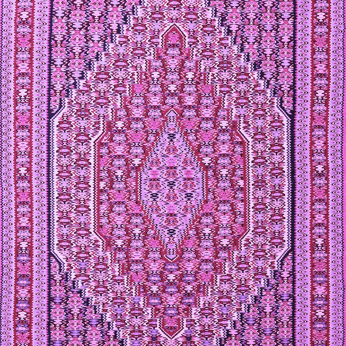 Machine Washable Southwestern Purple Country Area Rugs, wshtr228pur