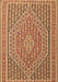 Southwestern Brown Country Rug, tr228brn
