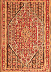 Southwestern Orange Country Rug, tr228org