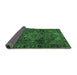 Sideview of Persian Emerald Green Traditional Rug, tr2290emgrn