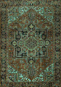 Persian Turquoise Traditional Rug, tr2290turq