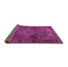 Sideview of Persian Purple Traditional Rug, tr2290pur