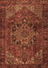 Machine Washable Persian Brown Traditional Rug, wshtr2290brn