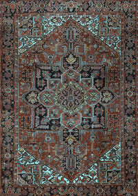 Persian Light Blue Traditional Rug, tr2290lblu