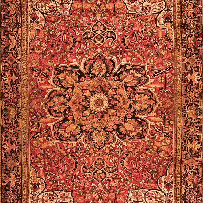 Persian Orange Traditional Rug, tr2291org