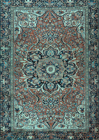 Persian Light Blue Traditional Rug, tr2291lblu