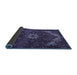 Sideview of Persian Blue Traditional Rug, tr2292blu