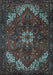 Persian Light Blue Traditional Rug, tr2292lblu