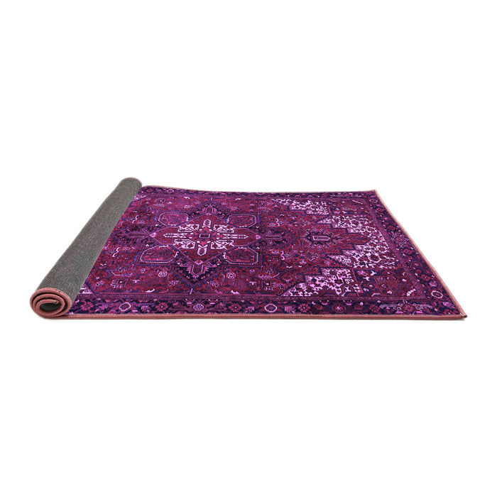 Sideview of Persian Purple Traditional Rug, tr2292pur