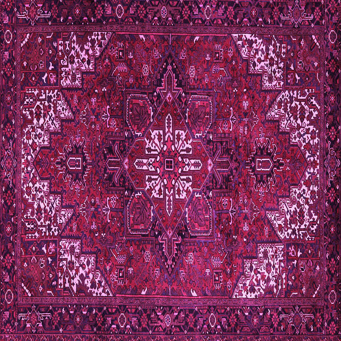 Square Persian Pink Traditional Rug, tr2292pnk