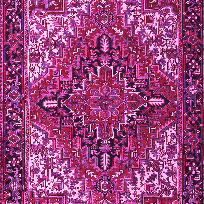 Machine Washable Persian Pink Traditional Rug, wshtr2293pnk