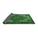 Sideview of Persian Emerald Green Traditional Rug, tr2293emgrn