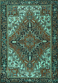 Persian Turquoise Traditional Rug, tr2293turq