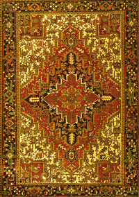 Persian Yellow Traditional Rug, tr2293yw