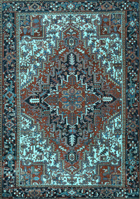 Persian Light Blue Traditional Rug, tr2293lblu