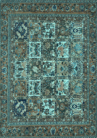 Persian Light Blue Traditional Rug, tr2294lblu