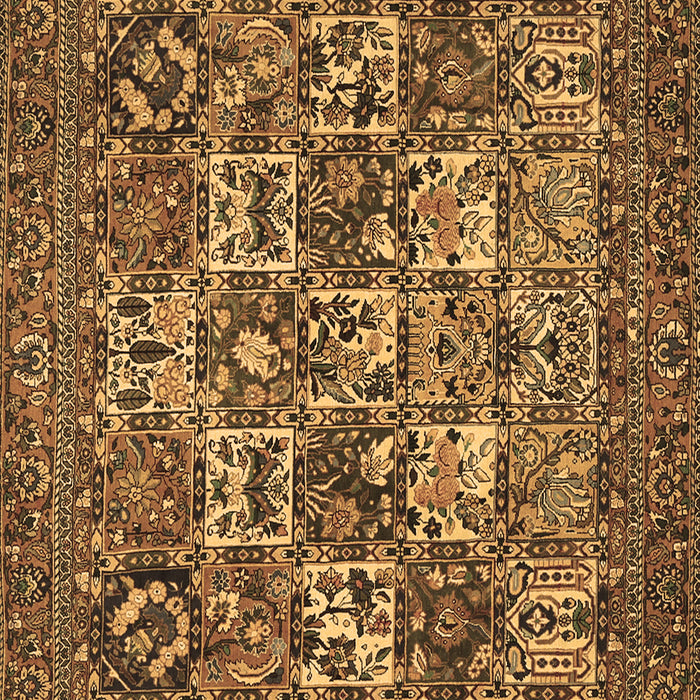 Machine Washable Persian Brown Traditional Rug, wshtr2294brn