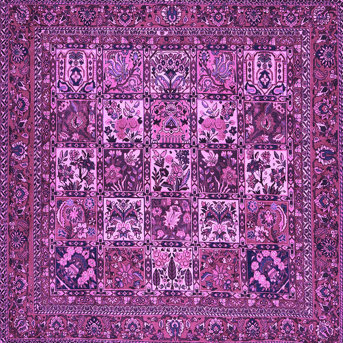 Square Persian Purple Traditional Rug, tr2294pur