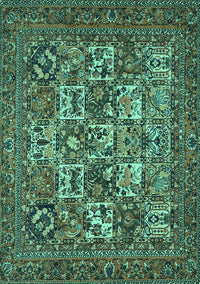 Persian Turquoise Traditional Rug, tr2294turq
