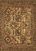 Persian Brown Traditional Rug, tr2294brn