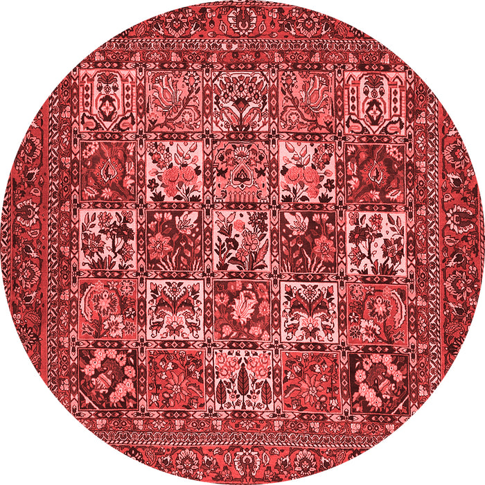 Machine Washable Persian Red Traditional Rug, wshtr2294red