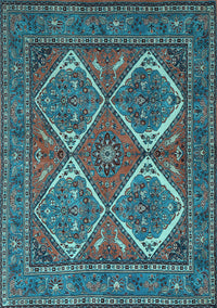 Persian Light Blue Traditional Rug, tr2295lblu