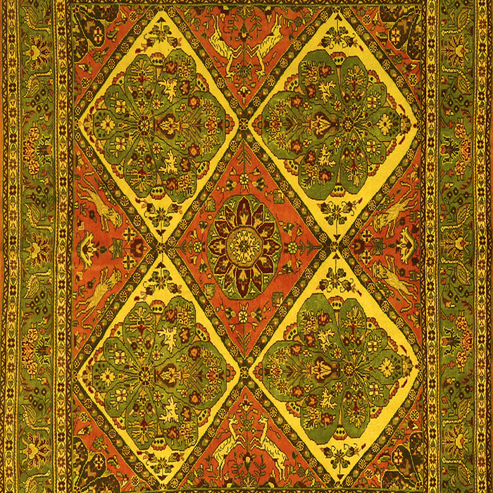 Persian Yellow Traditional Rug, tr2295yw