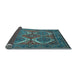 Sideview of Persian Light Blue Traditional Rug, tr2295lblu