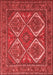 Persian Red Traditional Area Rugs