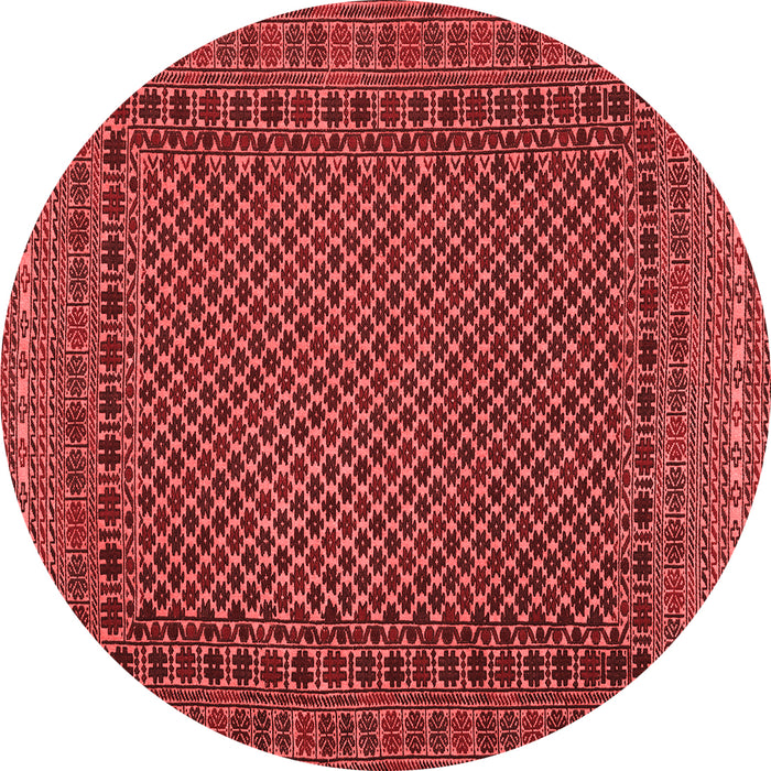 Machine Washable Southwestern Red Country Rug, wshtr2296red
