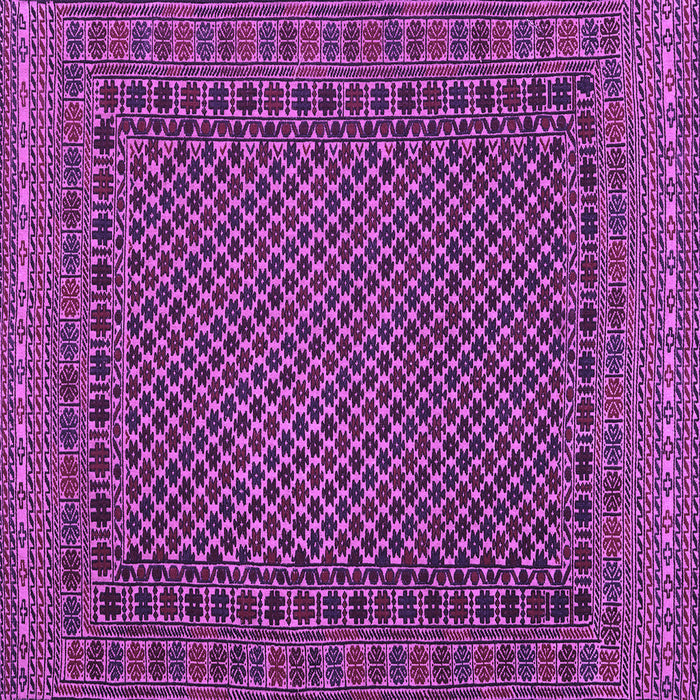 Square Southwestern Purple Country Rug, tr2296pur