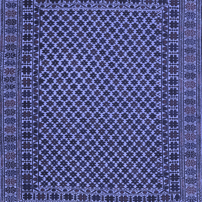Southwestern Blue Country Rug, tr2296blu