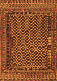 Southwestern Orange Country Rug, tr2296org