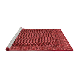 Country Red Washable Rugs