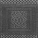 Serging Thickness of Persian Gray Traditional Rug, tr2297gry