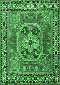 Persian Emerald Green Traditional Rug, tr2298emgrn