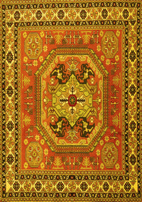 Persian Yellow Traditional Rug, tr2298yw