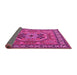 Sideview of Persian Pink Traditional Rug, tr2299pnk
