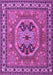 Machine Washable Persian Purple Traditional Area Rugs, wshtr2299pur