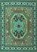 Persian Turquoise Traditional Rug, tr2299turq